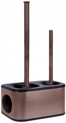 Blue Donuts Blue Donuts Metal Toilet Brush Set