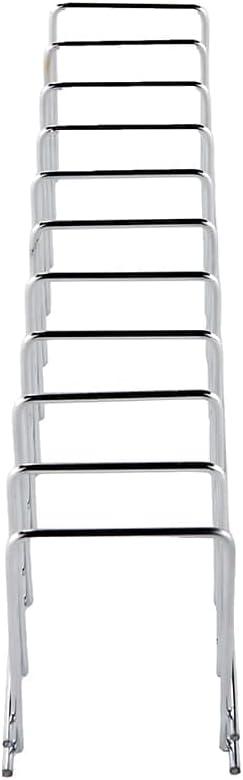 The Lakeside Collection Metal Plate Rack - Drying Dish Rack for Counter - Cabinet Eatery Organization