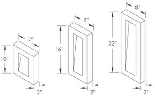 Urban Aluminum LED Wall Light