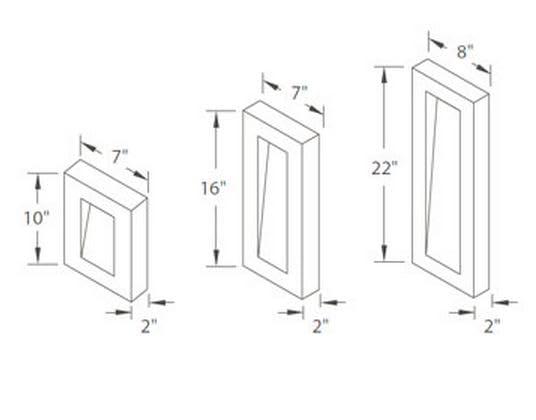 Urban Aluminum LED Wall Light
