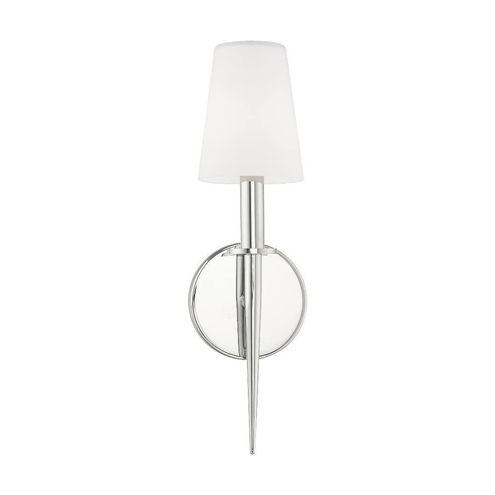 Livex Lighting Witten 1 - Light Wall Light in  Polished Chrome