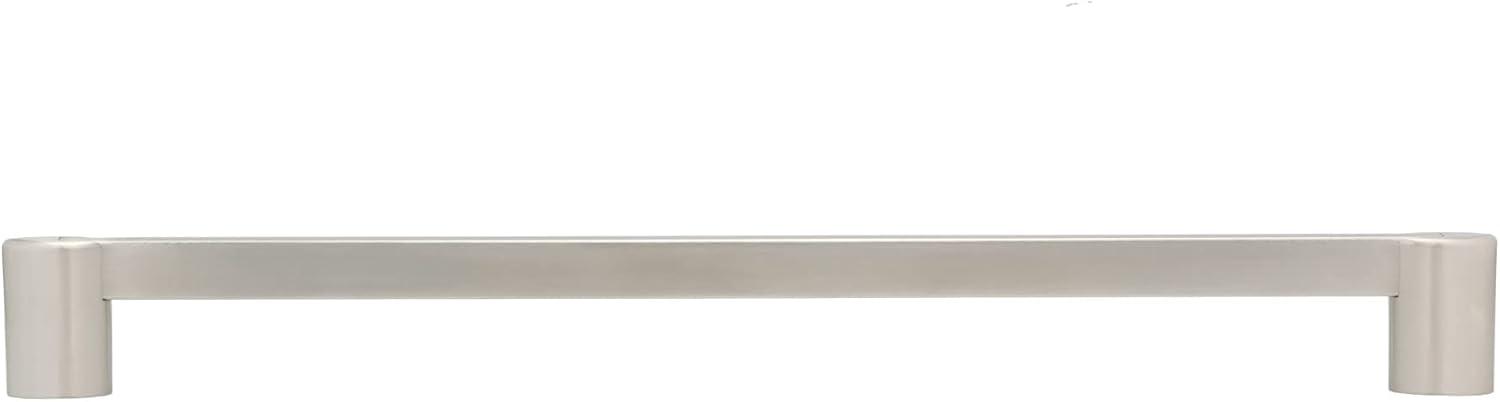 Brushed Nickel Modern Cabinet Bar Pull Handle with Mounting Hardware