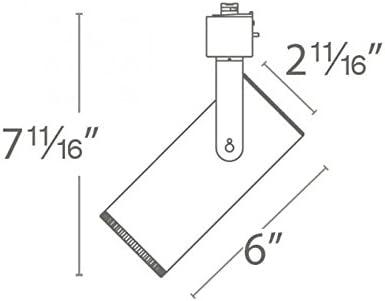 Silo LED Adjustable Track Head