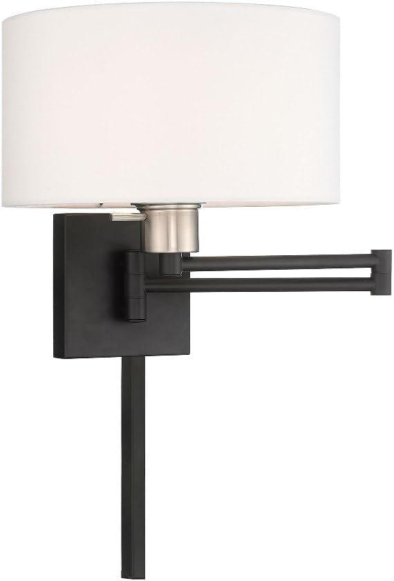 Livex Lighting 1 - Light Wall Light in  Black