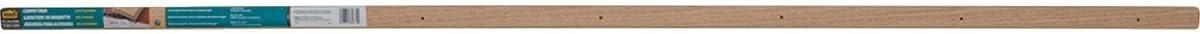 M-D Building Products 85365 1-7/16 In. X 72 In. Unfinished Hardwood Carpet Trim w/ Screws