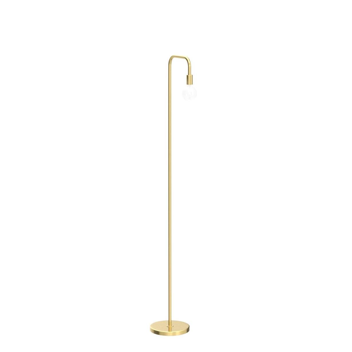 Globe Electric Holden 70" Matte Brass Floor Lamp