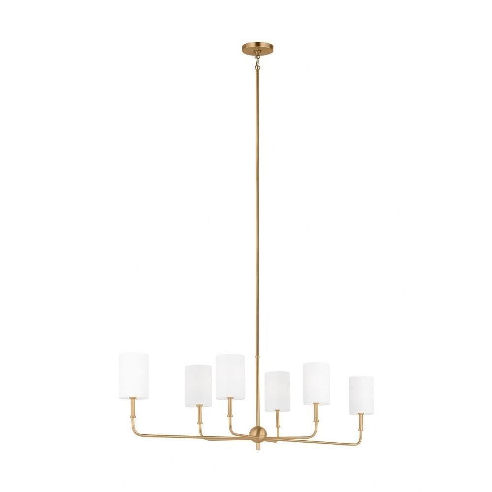 Legrand Linear Chandelier - Brass / 44"W