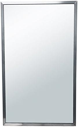 Brey-Krause Commercial Mirror, 16"(W) x 20"(H), Wall Mounted