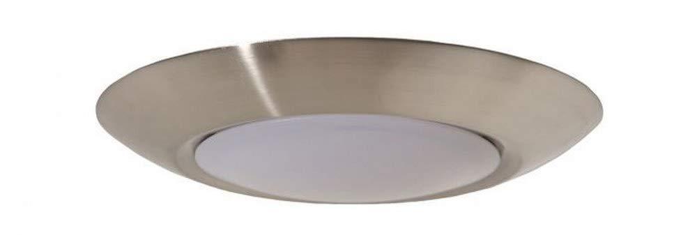 Craftmade X9006-Led Led Flushmount 6" Wide Led Flush Mount Ceiling Fixture - Nickel
