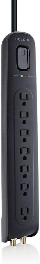 Belkin Ultimate 7-Outlet Surge Protector BV107030-04-BLK