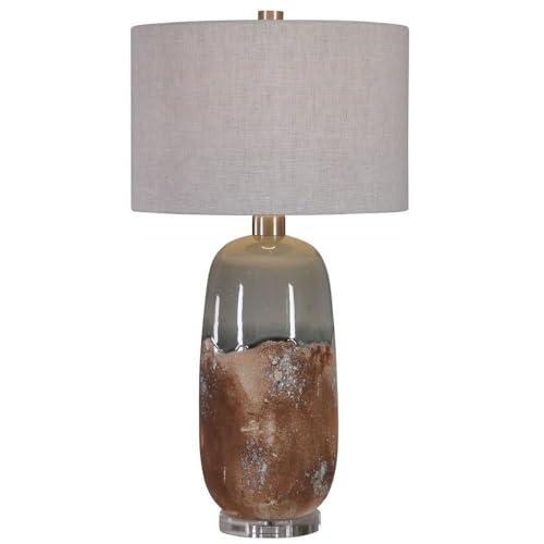 Uttermost Maggie 30 1/4" High Terracotta Rust Ceramic Vase Table Lamp