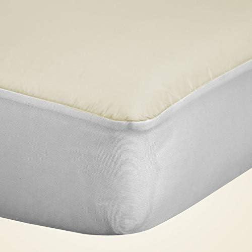 Sealy Allergy Protection Crib Mattress Pad Cover with Organic Cotton Top