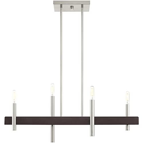 4 - Light Kitchen Island Modern Linear Chandelier