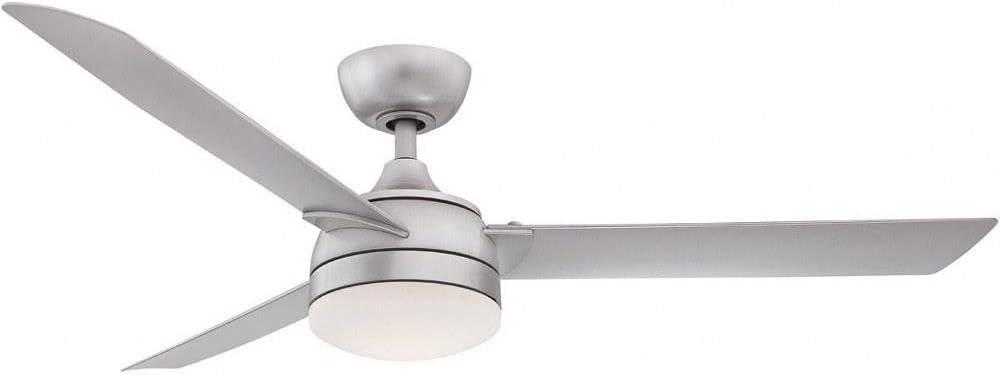 Alya Indoor / Outdoor Ceiling Fan + Light - Silver