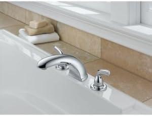 Foundations Single Handle Deck Mounted Roman Tub Faucet Trim