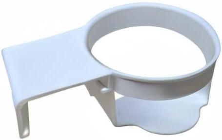 Lawn Chair USA White Cup Holder Attachment Enhance Your Outdoor Relaxation Experience