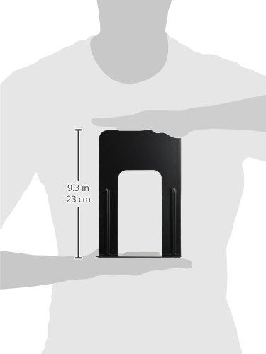 Officemate Steel Book Ends 9"H Black (OIC93051)