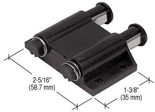 Black Double Magnetic Latch for Glass Cabinet Doors