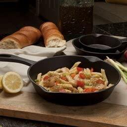 Bayou Classic Bayou Classic Seasoned Cast Iron Non-Stick Skillet Set