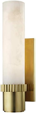 Hudson Valley Lighting Argon Solid Brass Flush Mounted Sconce