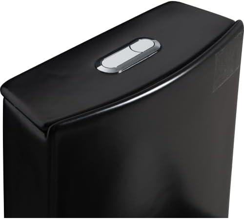 Matte Black High Efficiency Dual Flush One Piece Toilet