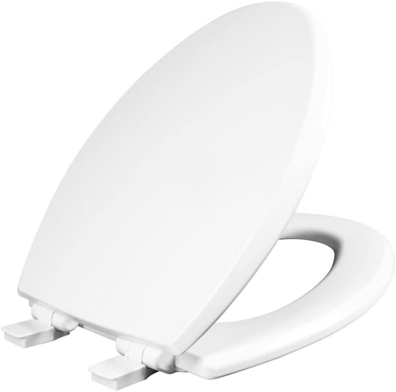 Mayfair Elongated Toilet Seat, Slow Close, White