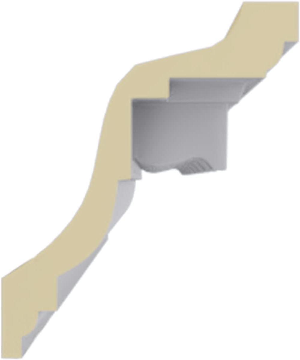Ekena Millwork Dentil 4.5'' H x 96.13'' W x 3.75'' D Urethane Crown