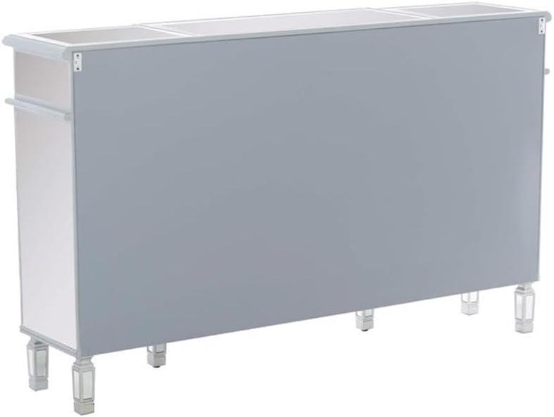 Powell Company Mirrored 4-Door 3-Drawer Console