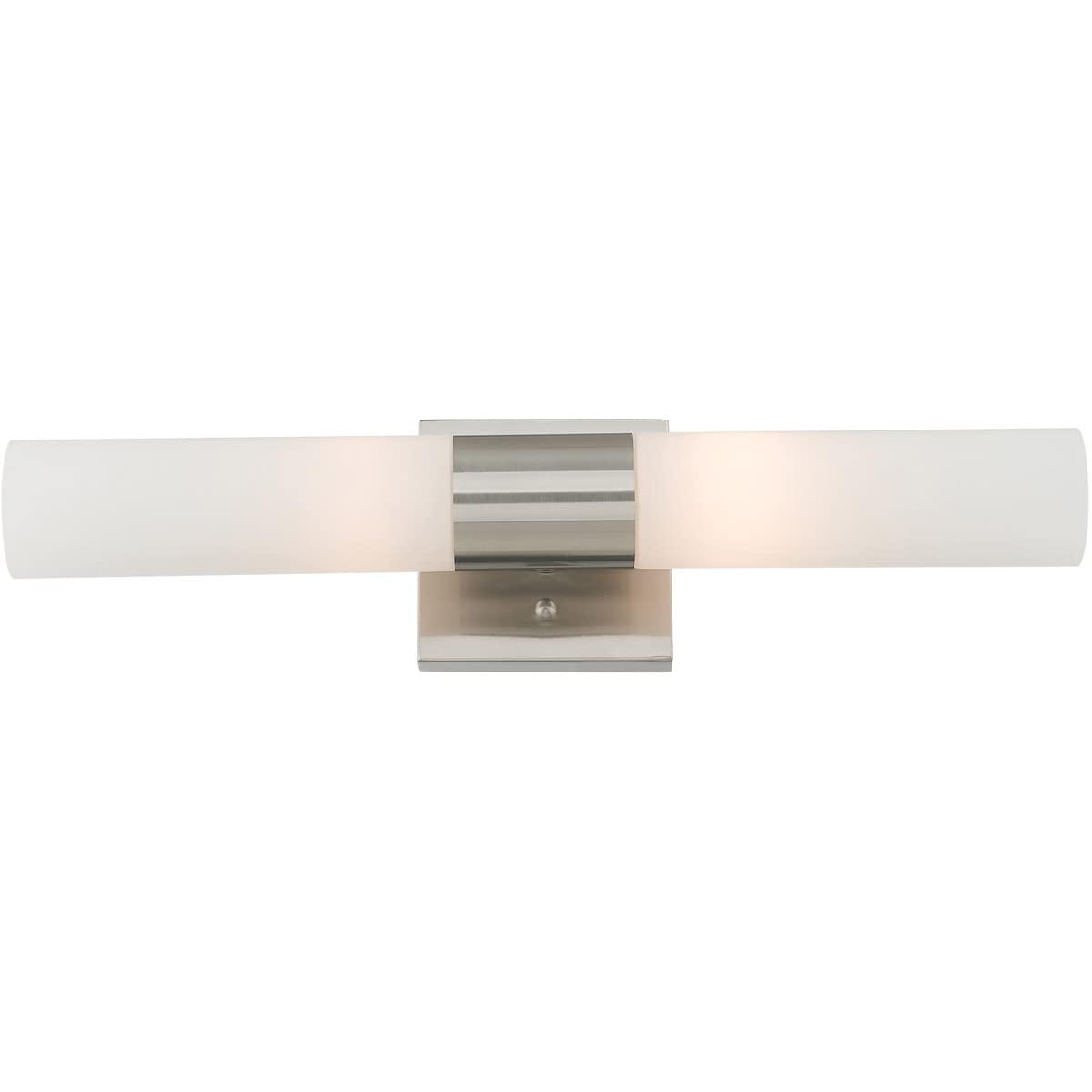 Livex Lighting Aero 2 - Light Vanity in  Brushed Nickel