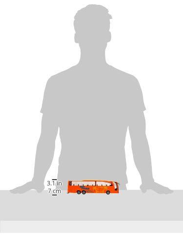 Siku 3738, Mercedes-Benz Travego Coach, 1:50, Metal/Plastic, Orange, Functional Doors and Luggage Compartment