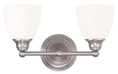 Livex Lighting Somerville 2 - Light Vanity in  Brushed Nickel