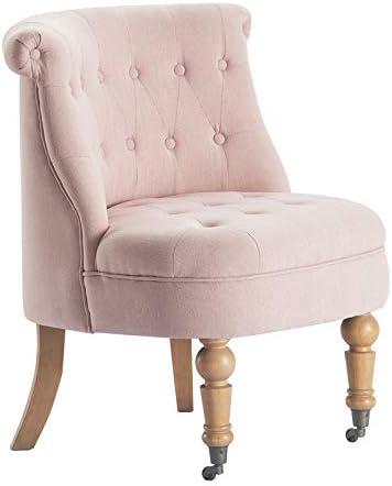 Elmhurst Tufted Accent Chair Blush Pink - Finch