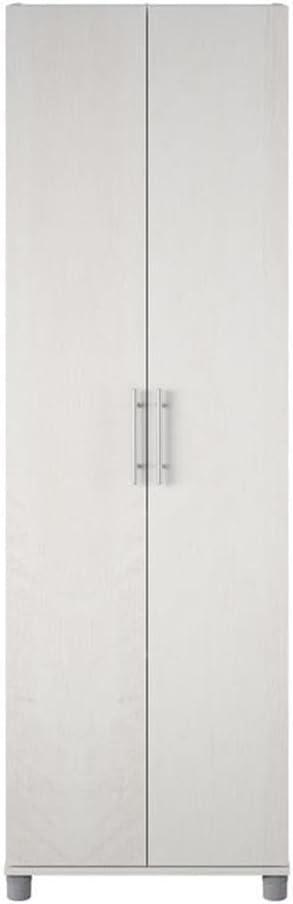 Camberly 24" Utility Storage Cabinet, Ivory Oak