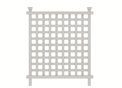 Enclo Enclo 3.5 ft H x 3.25 ft W x 3 ft L Liberty Lattice Freestanding Vinyl Privacy Screen (3 Panels)