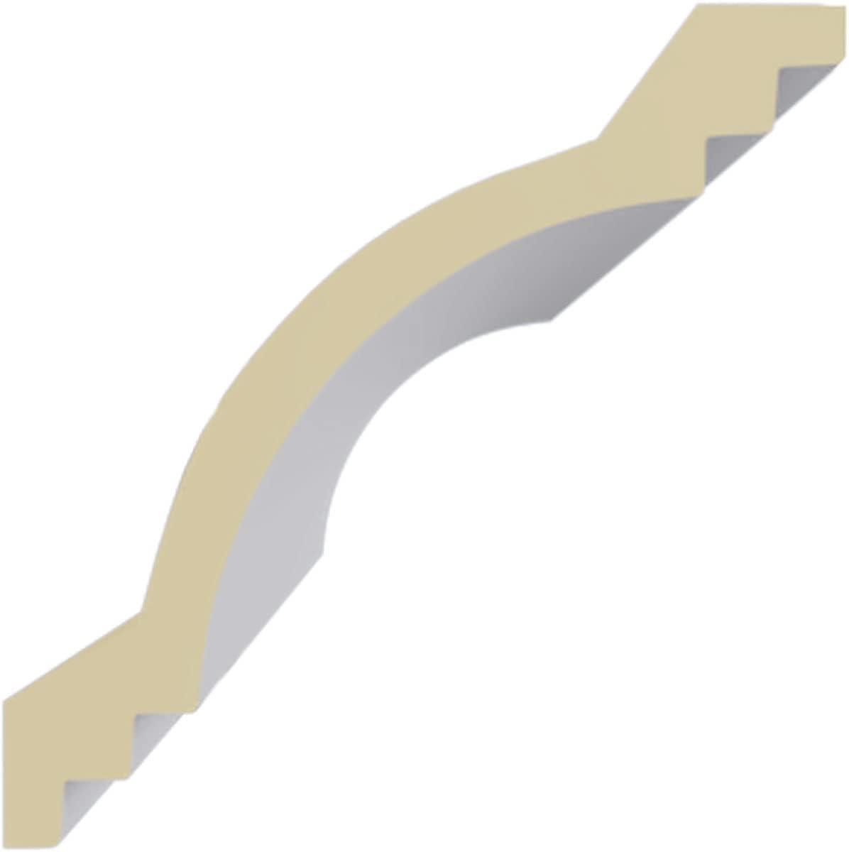5 7/8"H x 5 7/8"P x 8 3/8"F x 94 1/2"L Kent Crown Moulding