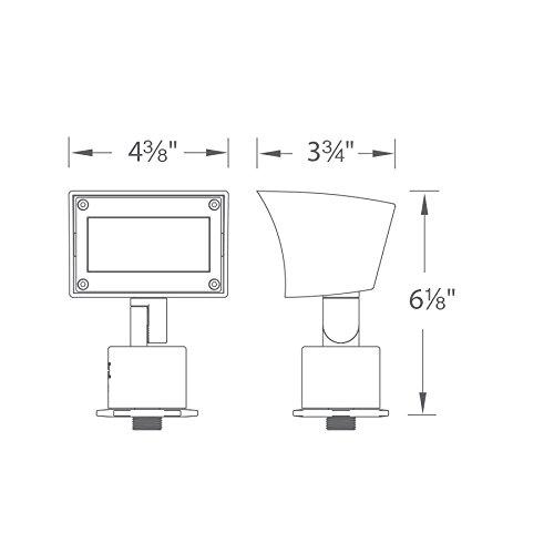 WAC Landscape Lighting Metal Flood Light