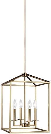 Lucius Pendant Light - Brass / 12.25"W