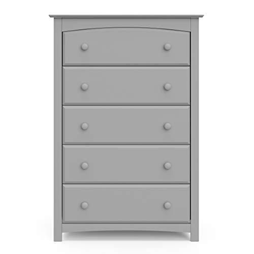 Pebble Gray Kenton 5-Drawer Nursery Chest