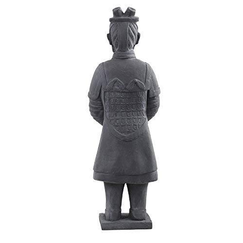 Arlmont & Co. Atas Warrior Weather Resistant Stone Garden Statue