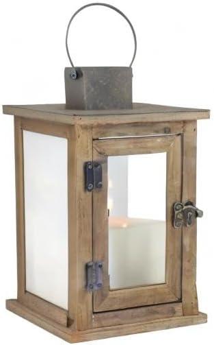 Stonebriar Rustic Wooden Candle Holder Lantern - CKK Home Decor