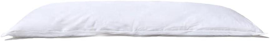 White Down Alternative Rectangular Bed Pillow, 20" x 60"