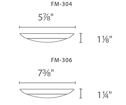Disc Acrylic LED Flush Mount