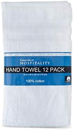 Grandeur Hospitality Hand Towel 12 Pack