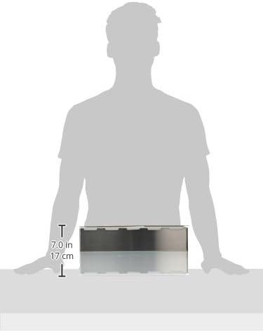 Winco Condiment Holder with Stainless Steel Base, with 5 Inserts