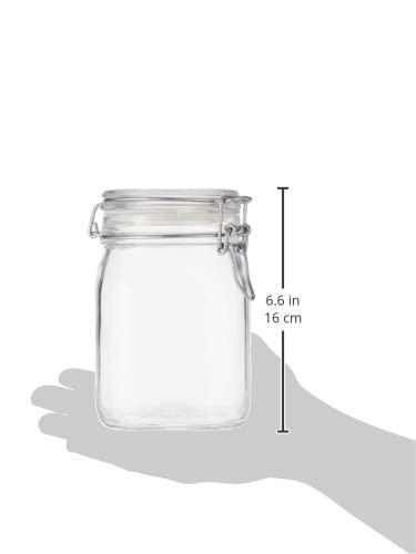 Bormioli Rocco Fido 33.75oz Glass Canning Jar