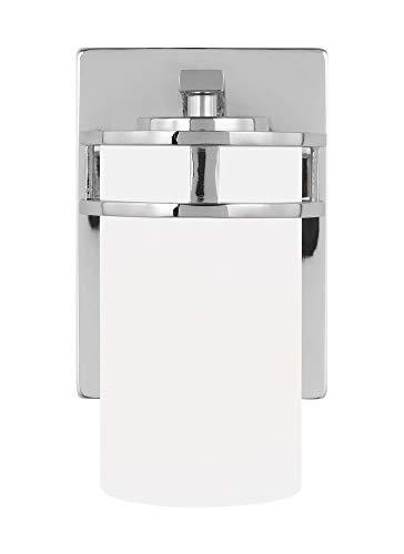 Robie Chrome Prairie Style Dimmable LED Vanity Light