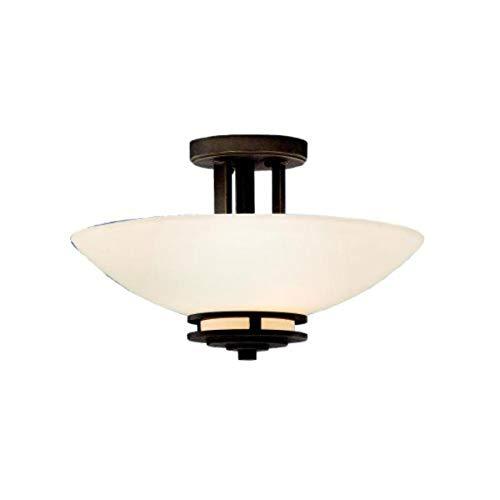 Hendrik Glass Semi Flush Mount