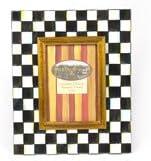 Classic Black and Gold Trim 4x6 Tabletop Photo Frame