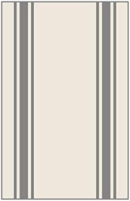 Aunt Martha's Stitch 'Em Up Retro Stripe Towels 18"X28" 3/Pk-Gray Stripe