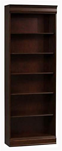 Brayton Manor Dark Brown 84 Inch Adjustable Bookcase